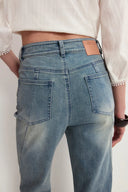 Harry Flared Jeans in Cotton Denim