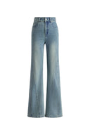 Harry Flared Jeans in Cotton Denim