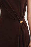 Kiki Knotted Draped Dress