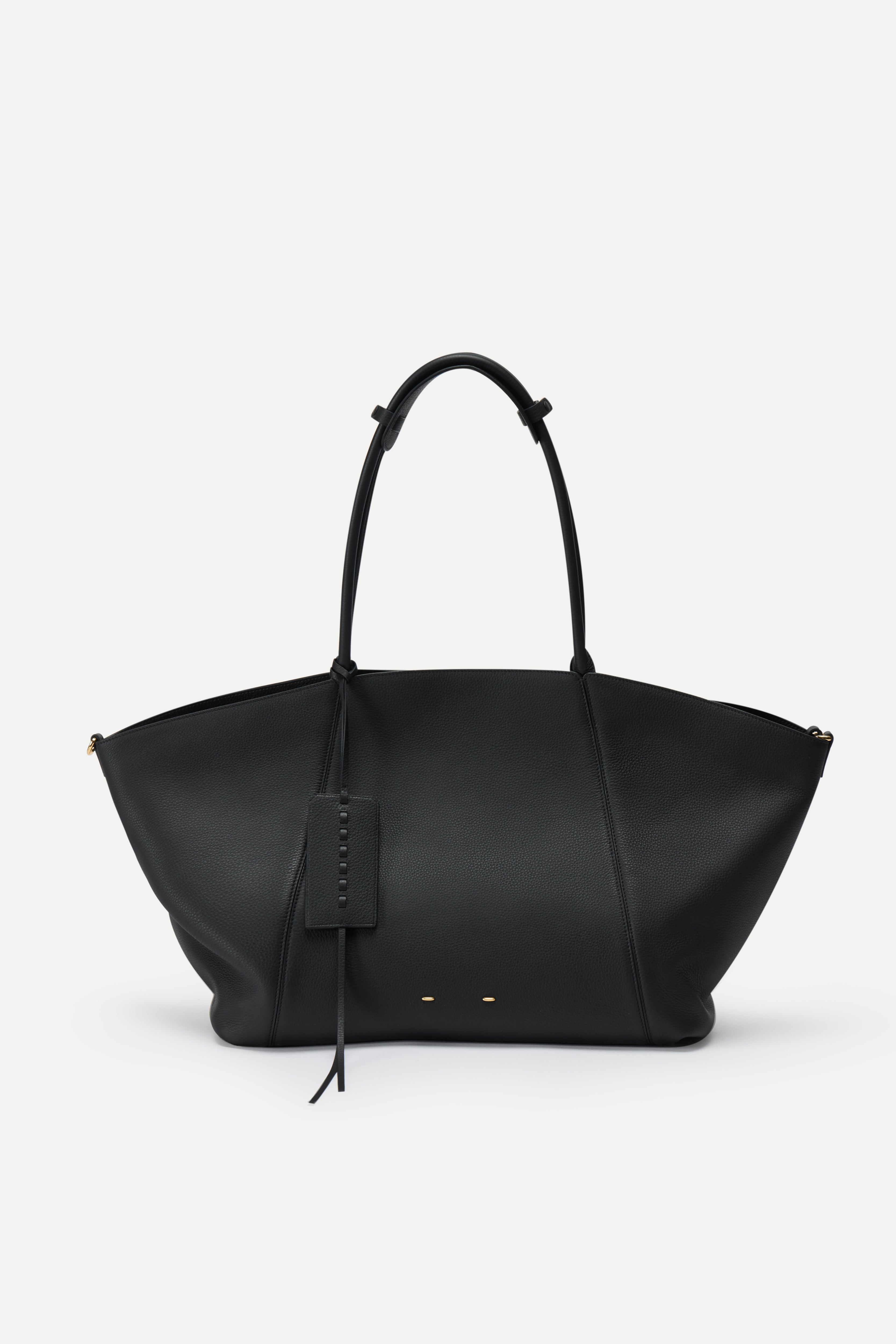 Brera Convertible Tote Bag Large in Full Grain Leather and Suede