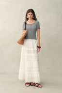 Mia Short Sleeve Knit Cardigan