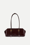 Monti Boston Bag in Oiled Waxed Top Grain Leather