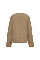 Olivia Cropped Puffer in High-Density Water-Repellent Fabric2