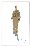 Riley Openwork Embroidery Shirt Dress in Fine Linen