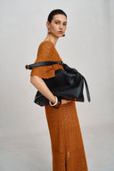 Duomo Hobo Bag Large in Calfskin Leather