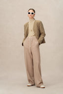 Olivia Cropped Puffer in High-Density Water-Repellent Fabric2