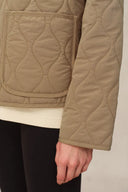 Olivia Cropped Puffer in High-Density Water-Repellent Fabric2